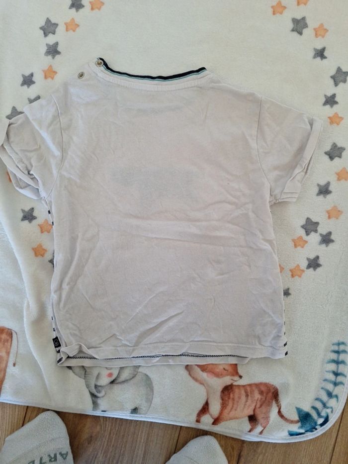 Tee-shirt tortue marinière - photo numéro 4