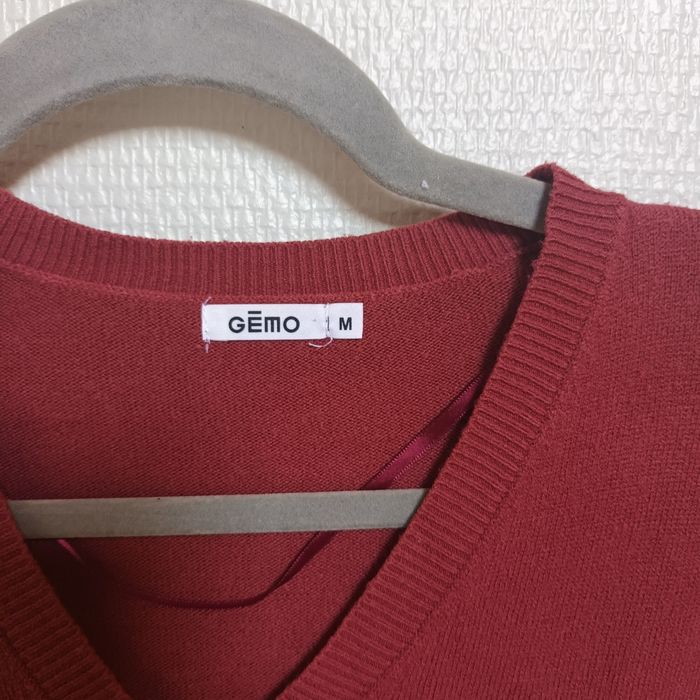 Pull fin femme encolure V - photo numéro 2