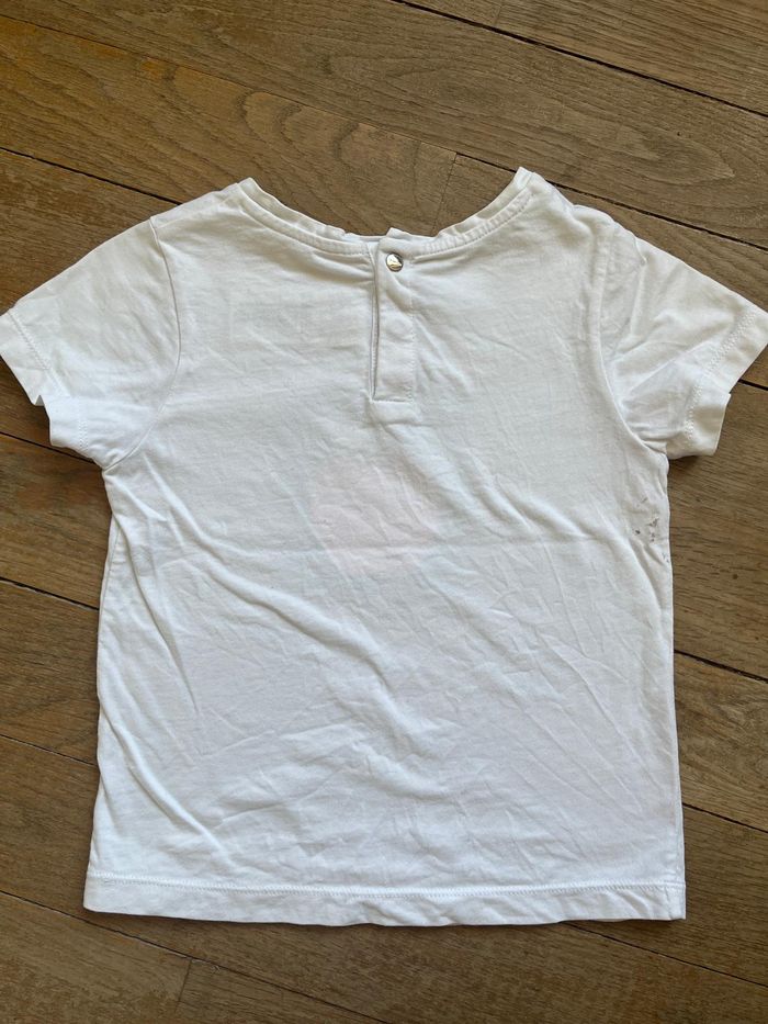 Tee-shirts blanc Jacadi 4 ans - photo numéro 7