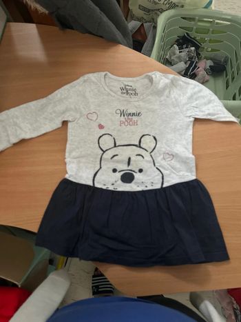 Robe Winnie manche longue