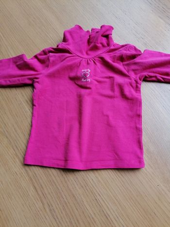 T-shirt col montant Grain de blé 6 mois