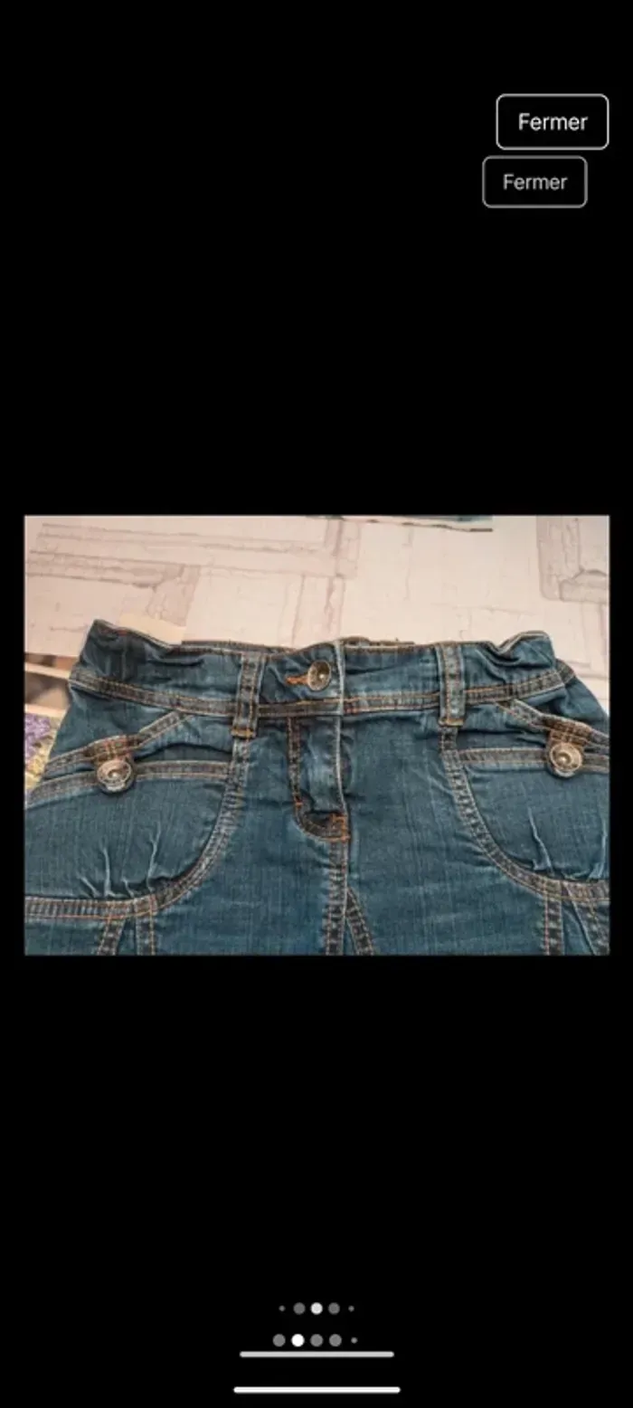 Jupe jeans 11 ans - photo numéro 1