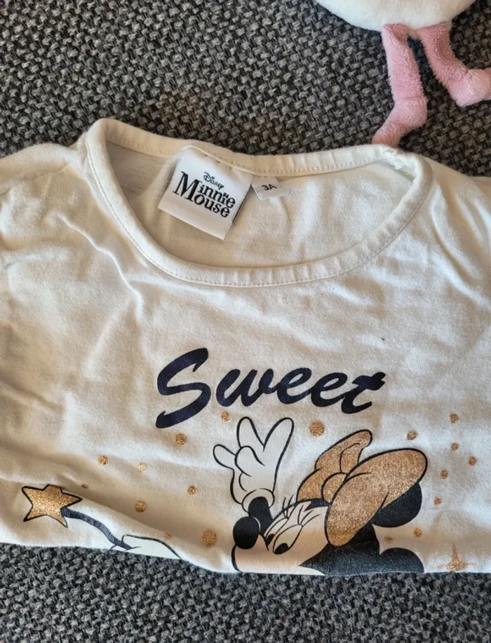 Lot 2 pyjamas Minnie 3 ans - photo numéro 2