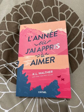 Livre l’année où j’ai appris à aimer de K.L Walther
