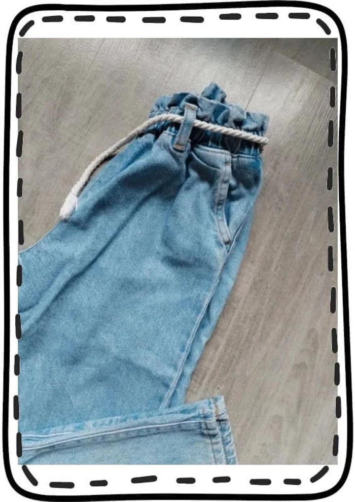 Jean Taille Haute Fille - photo numéro 2