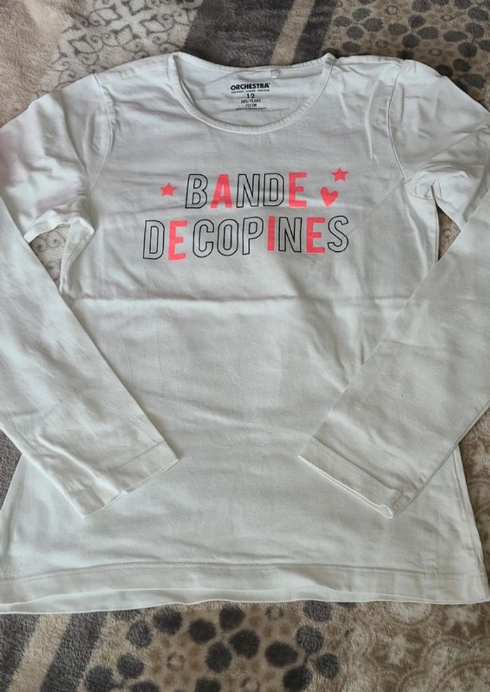 Orchestra 12 ans t-shirt manches longues