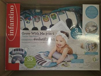 Coussin piano évolutif 3 en 1 infantino