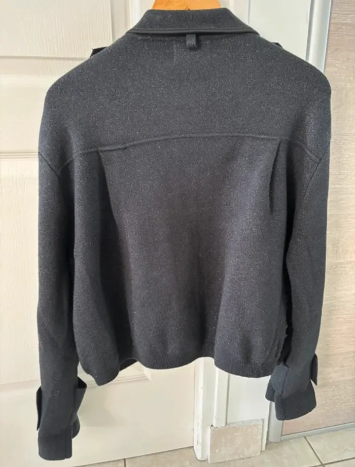 Manteau court en maille - photo numéro 3