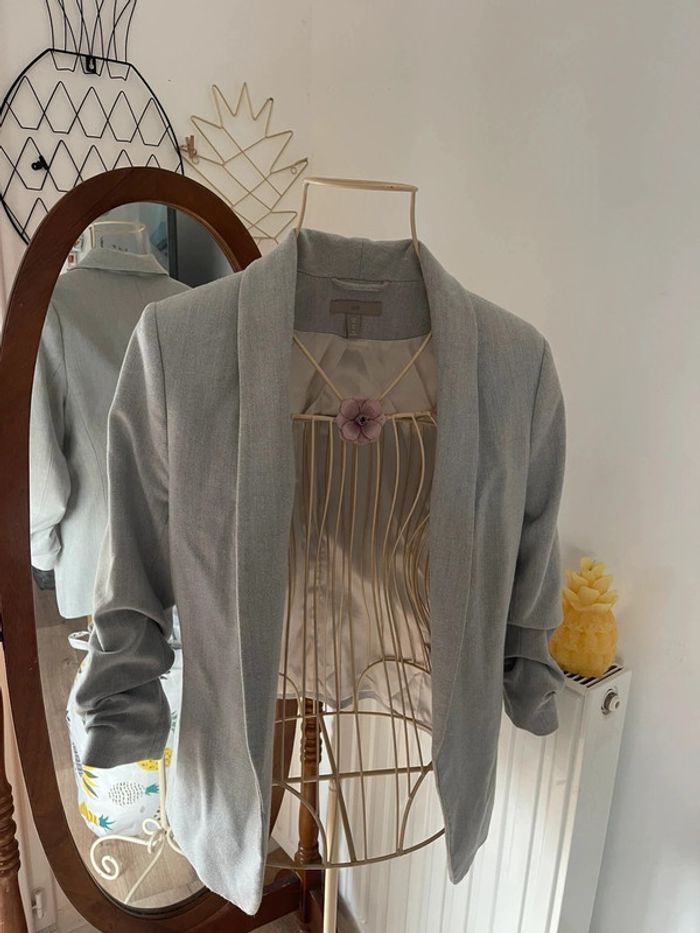 🍍 Veste grise 40 - photo numéro 8