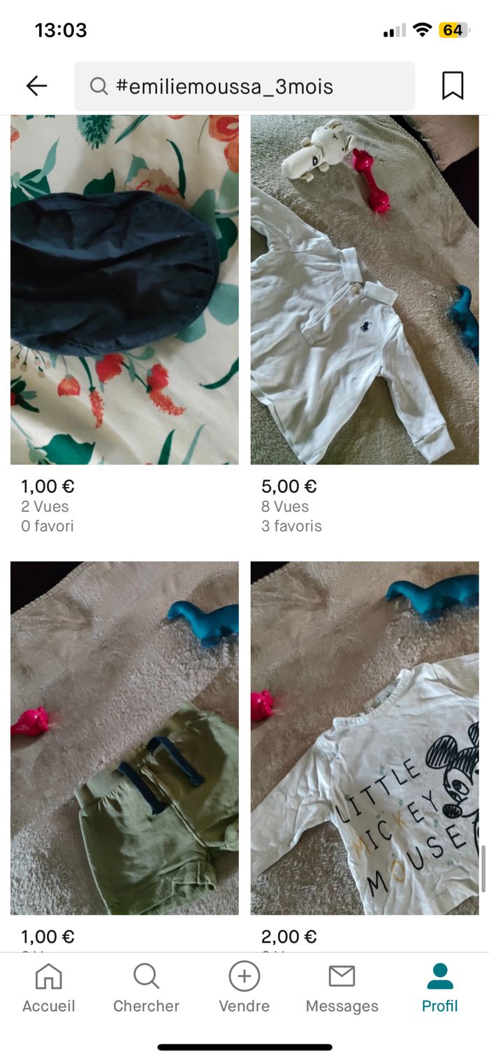 Vend vêtements garçon 3 mois - photo numéro 8