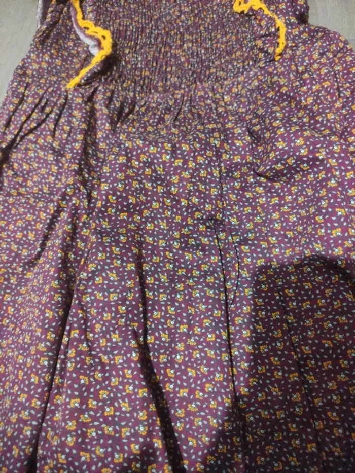 Très belle d été robe sergent major taille 5 ans en très bon état - photo numéro 2