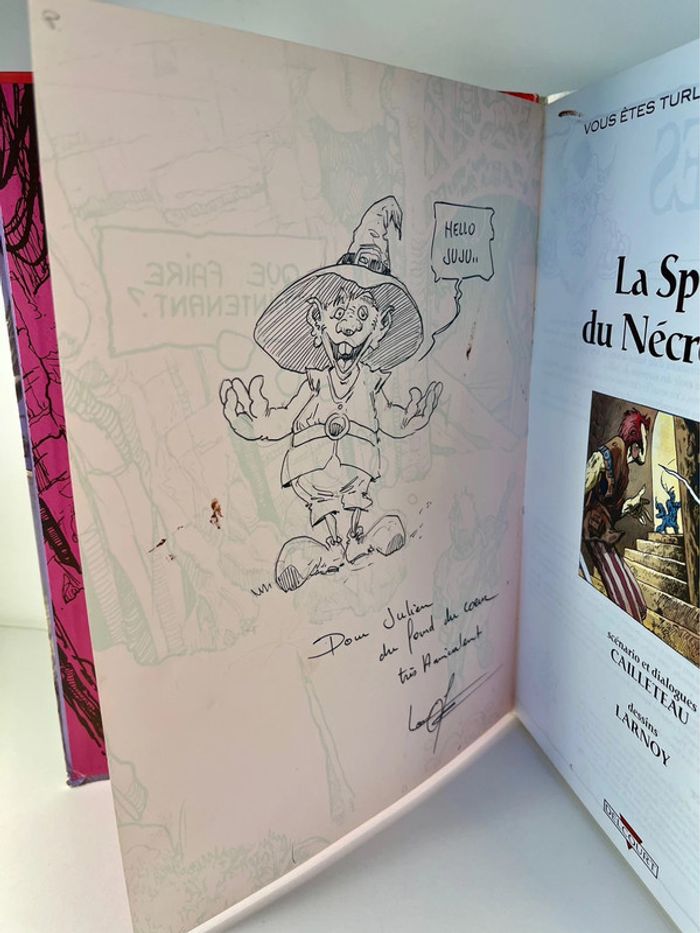 Rare BD interactive vintage : Turlogh le rôdeur - La sphère du Nécromant - photo numéro 10
