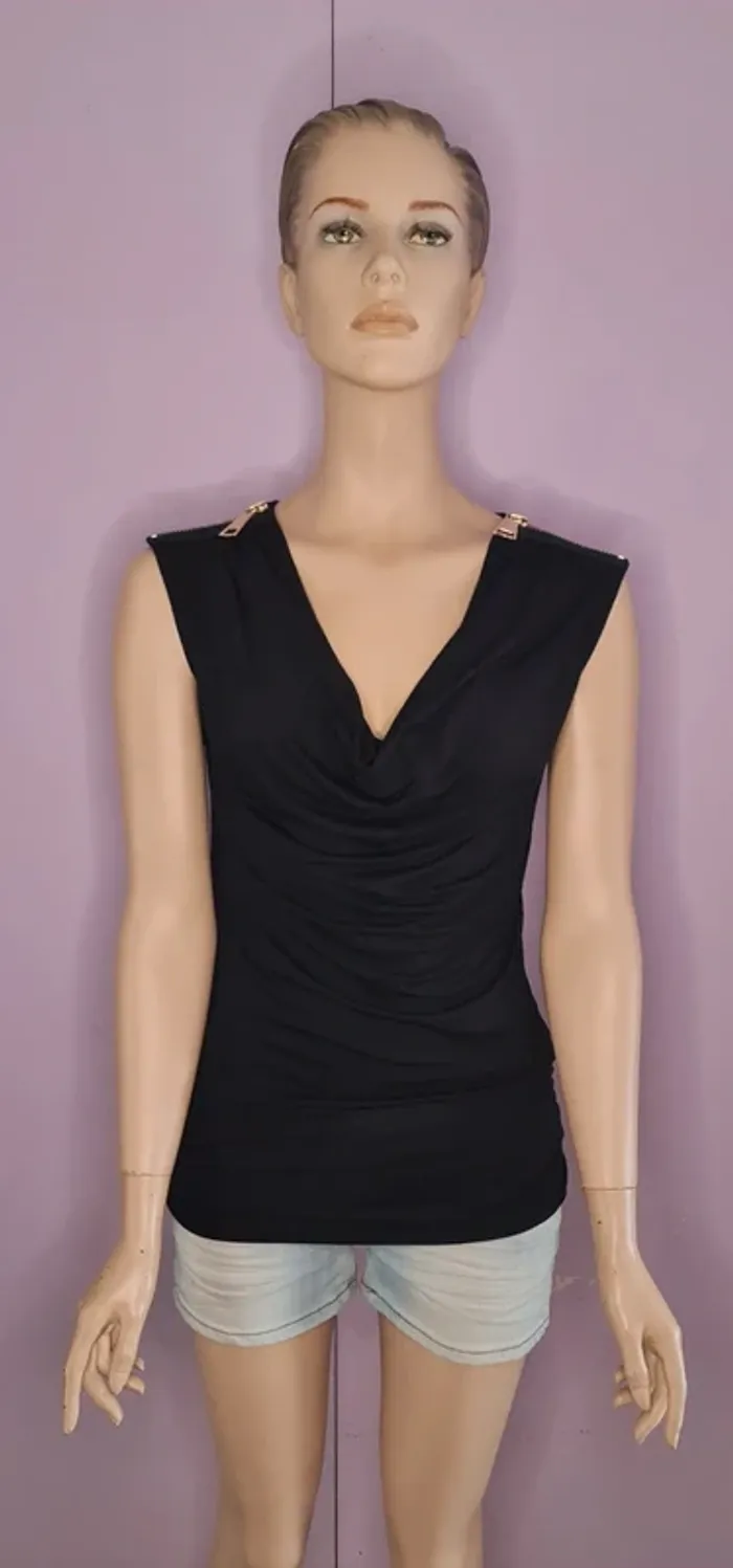 Débardeur femme noir