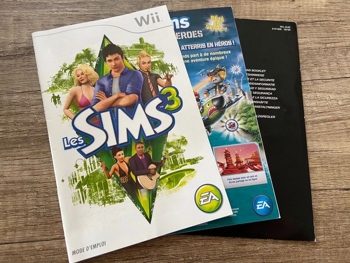 Les sims 3 nintendo wii notices