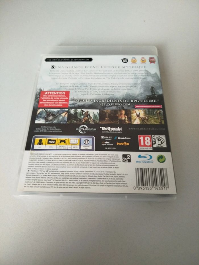 Jeux Skyrim PS3 - photo numéro 4