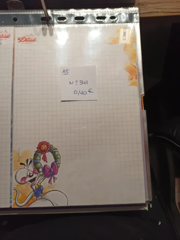 Feuille Diddl A5 341 0,40€