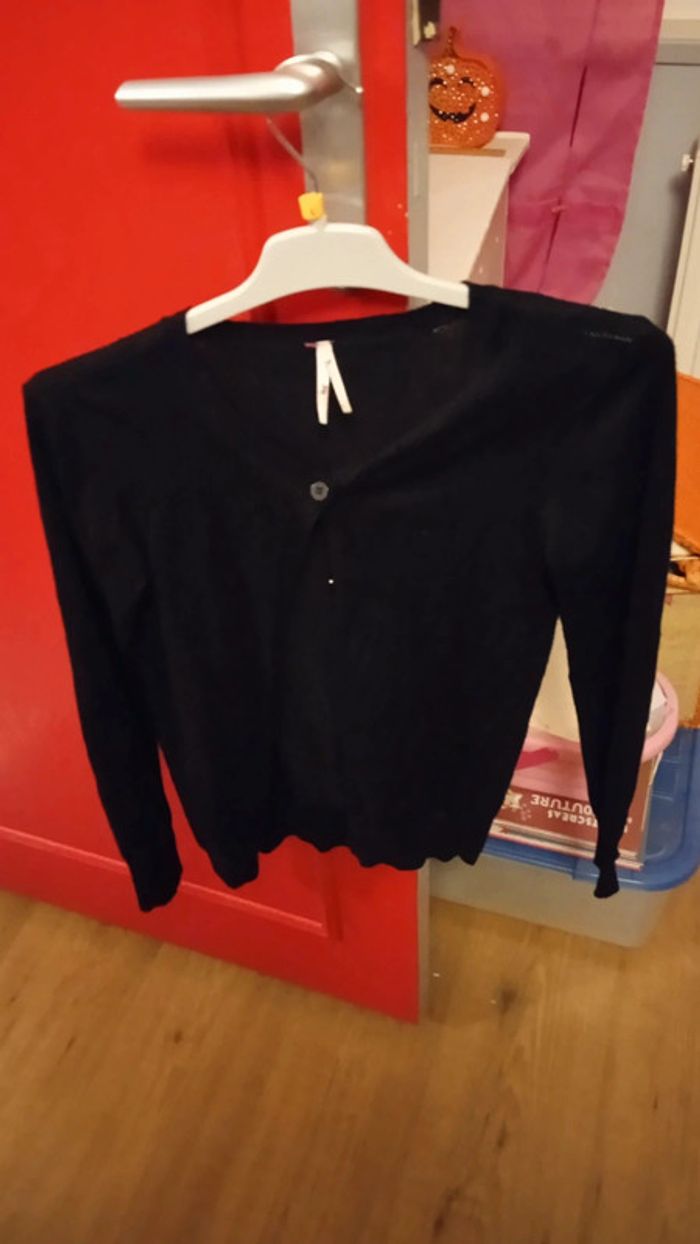 Lot 3 gilets fille manches longues