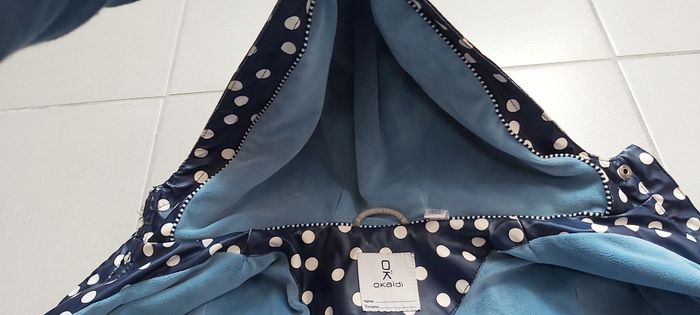 Manteau imperméable intérieur polaire 8 ans - photo numéro 4