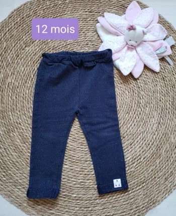 Pantalon à paillettes 12mois