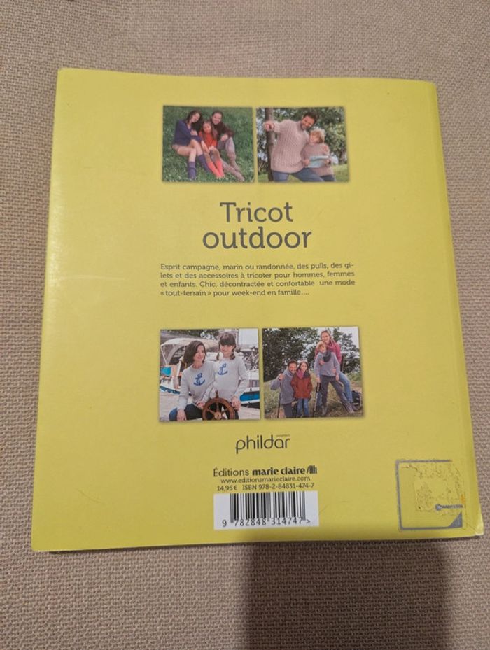 Livre Tricot outdoor Phildar - photo numéro 4