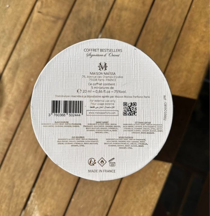 Parfum de valeur Maison Maïssa  coffret best-seller  Signature d’Orient  ORIGINAL - photo numéro 3