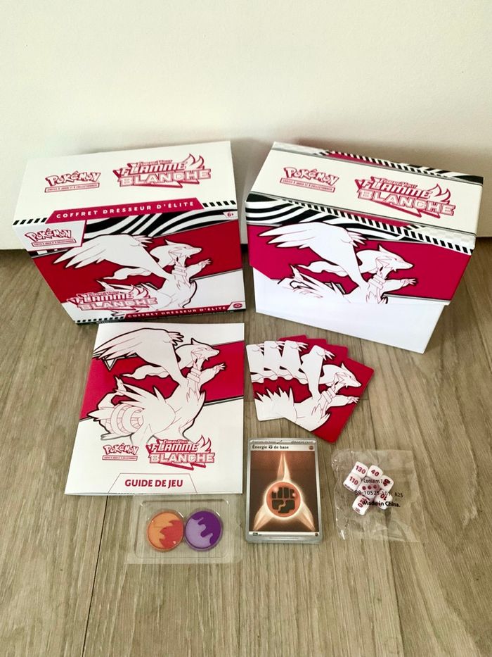 ETB - Coffret Dresseur d’Élite Flamme Blanche Reshiram avec goodies - photo numéro 2