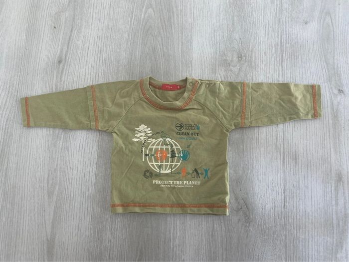 Tee shirt manche longue 6 mois tissaia