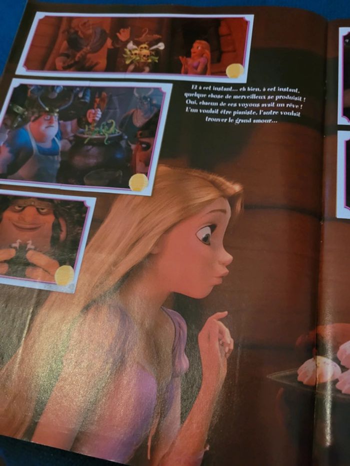 Album livre Panini complet Raiponce Disney + poster excellent etat stickers autocollants - photo numéro 3