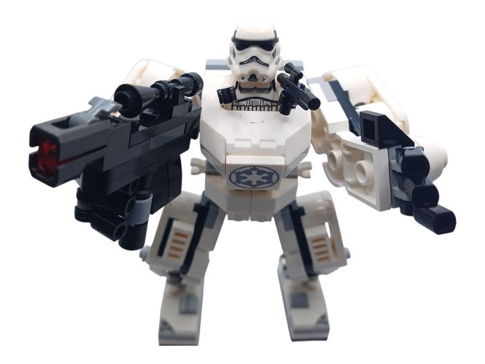 LEGO compatible – Robot Stormtrooper Star Wars avec lance-projectiles - photo numéro 3
