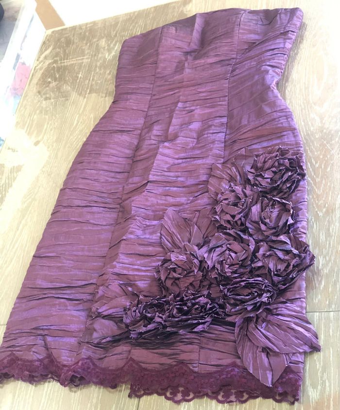 21 - Robe bustier violet - photo numéro 7