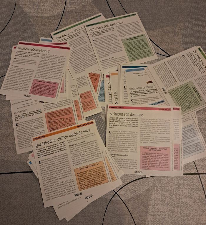 Fiches NEUVES instructives pour les enfants *Atlas* - photo numéro 8