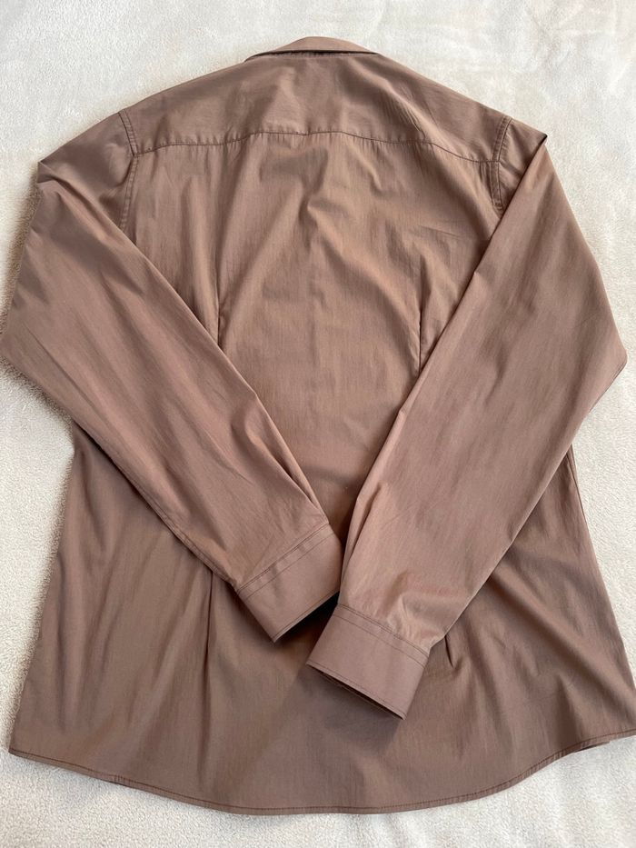 Chemise marron clair pour homme | Brice | Taille L - photo numéro 6