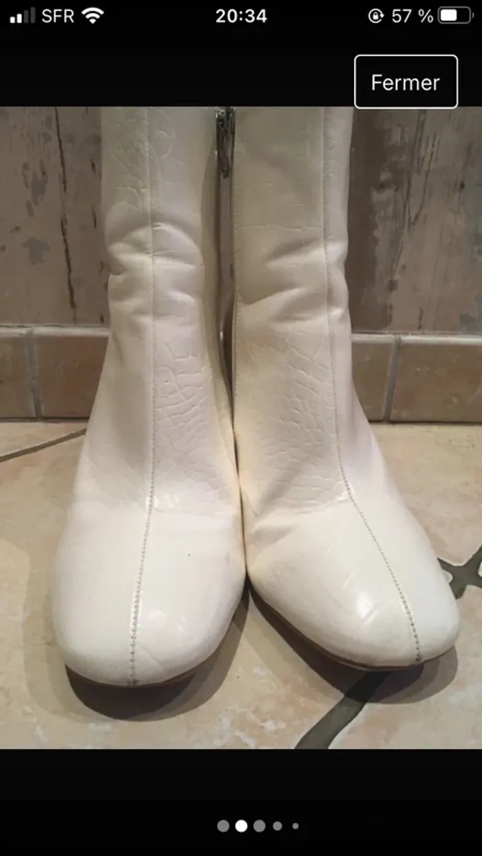 Magnifique paire de bottines de la boutique Boohoo en 39 - photo numéro 2