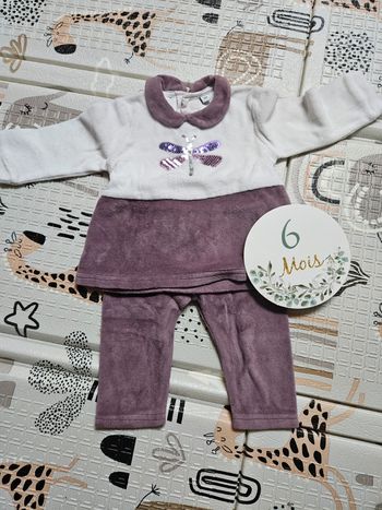 Ensemble pyjama hiver 6 mois