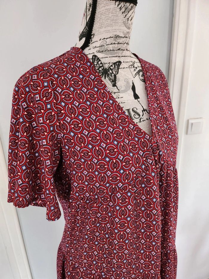 Superbe Robe Fluide de marque Cache Cache et de taille 36 - photo numéro 2