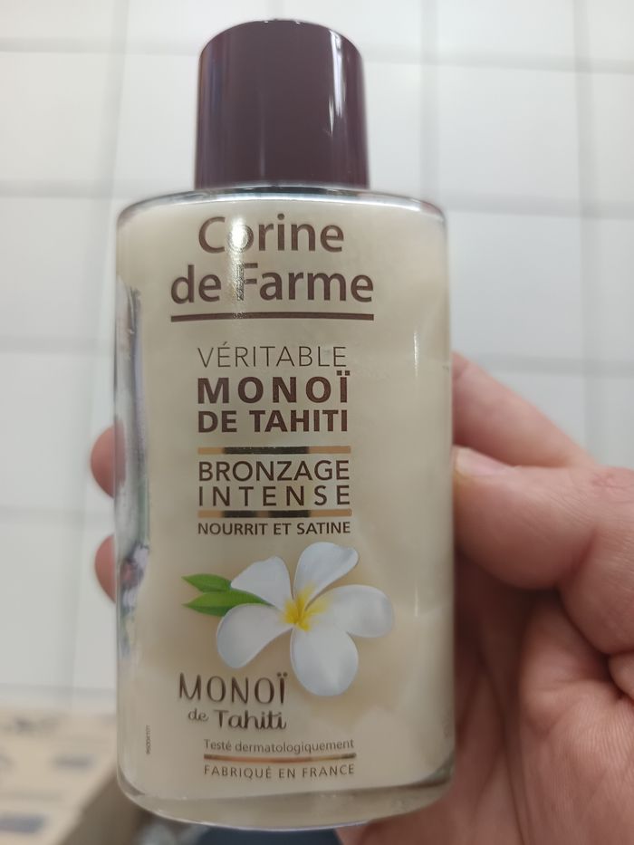 Bronzage Intense monoi de tahiti Corine de farme