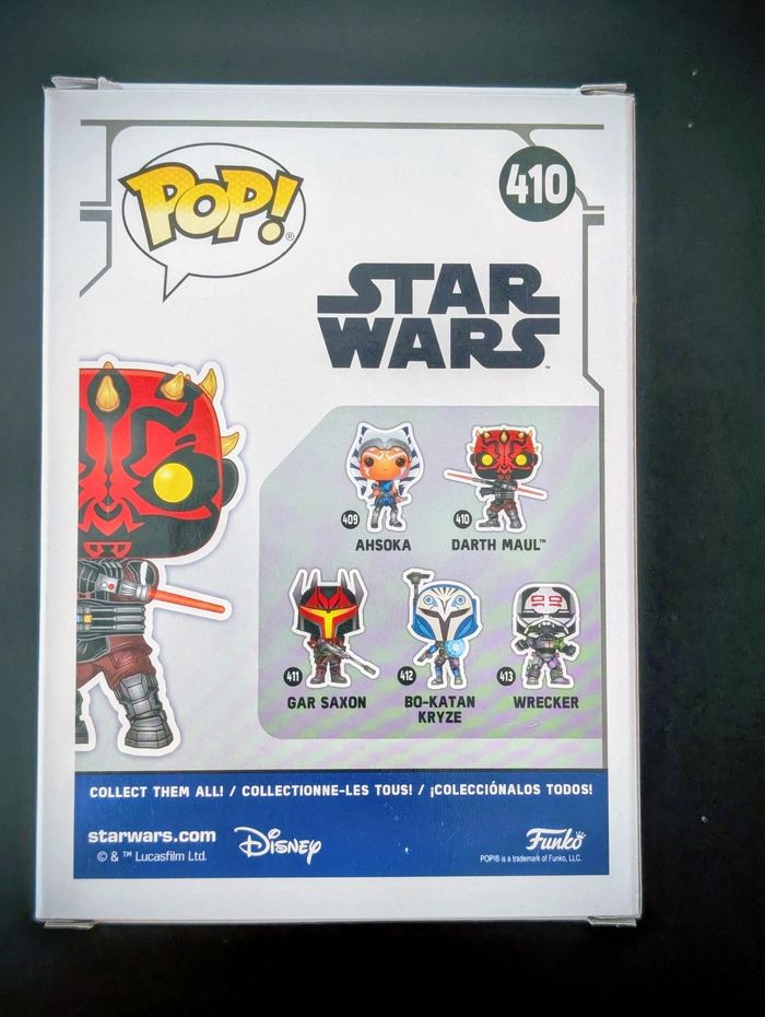 Funko Pop Darth Maul 410 - photo numéro 2