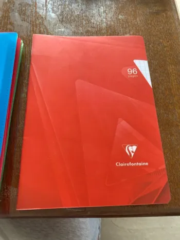 Lots de 5 cahiers clairefontaine