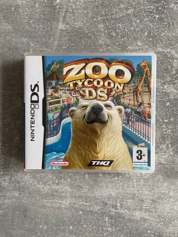 Jeu pour Nintendo DS, Zoo tycoon, version euro dont le français.