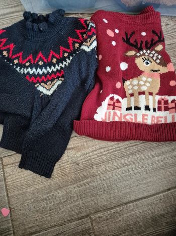 Pull moche de Noël taille 6ans