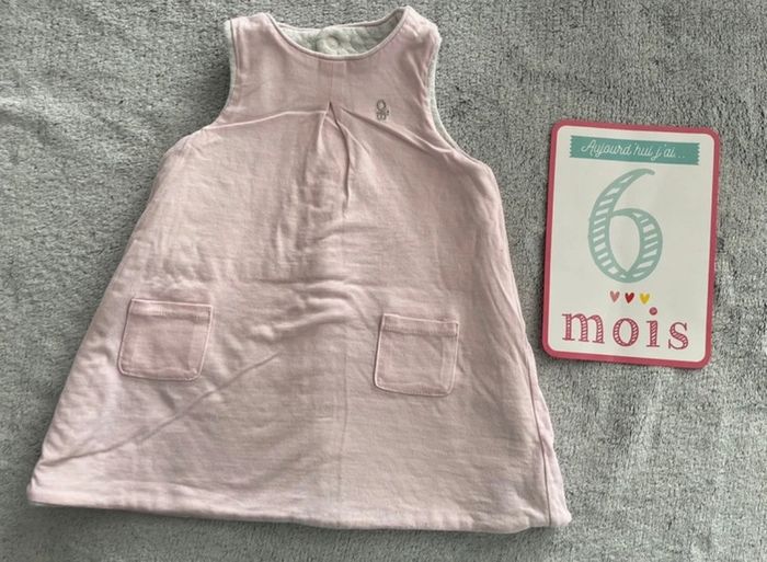 Robe réversible, 6 mois - photo numéro 3