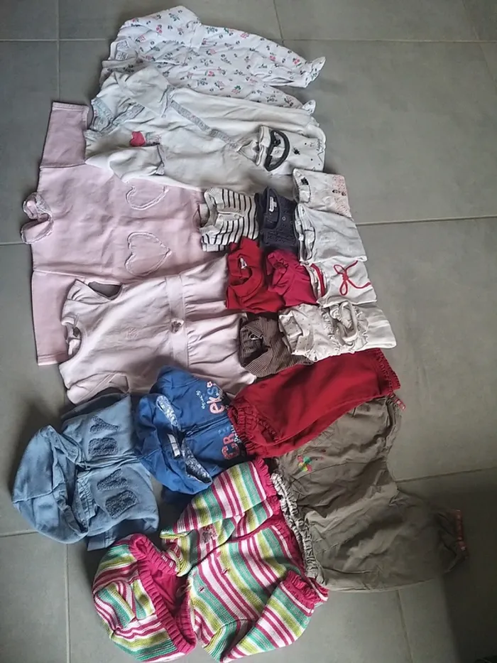 Lot fille hiver 19 pièces en 12 mois - photo numéro 2