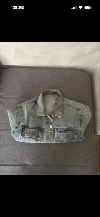 Veste en jeans femme XL
