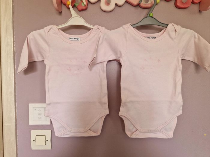 Lot de 2 bodies