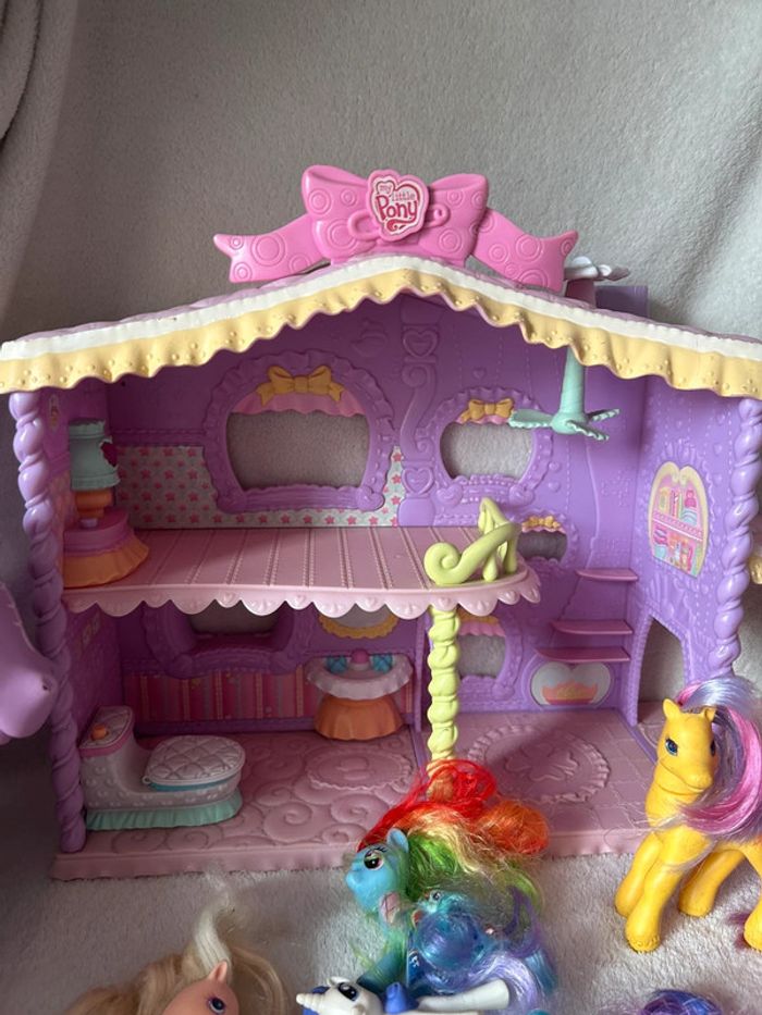 Grand lot My Little Pony vintage – Maison + accessoires + 23 poneys - photo numéro 6