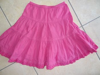 Jupe rose T 6ans