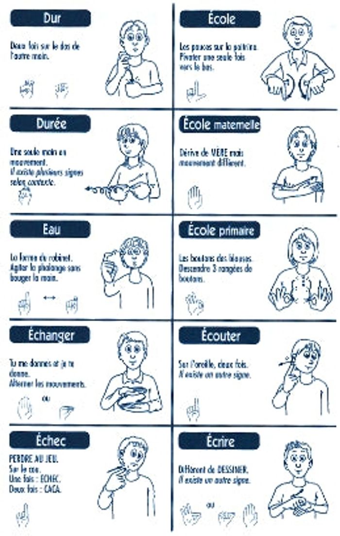 Dictionnaire LSF 1200 signes - photo numéro 2