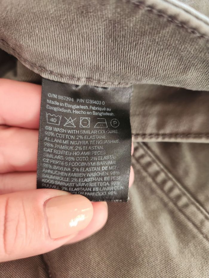 Jean kaki slim H&M – Taille 38 – Très bon état - photo numéro 7