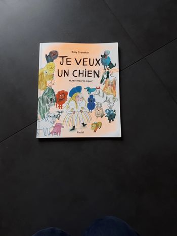 Album jeunesse Je veux un chien et peu importe lequel