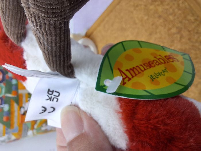 Peluche Jellycat sucre d'orge retired Little amuseable Candy cane - photo numéro 6